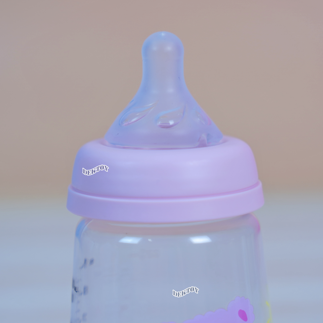 Nuebabe นูเบบ ขวดนมPPนูเบบคอกว้างรุ่นMellow พร้อมจุก Anticolic ไม่ดูดไม่ไหล 4ออนซ์/9ออนซ์