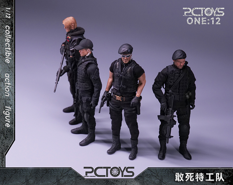 [พร้อมส่ง] PCToys 1/12 : Expendable Team มีให้เลือก3 แบบ