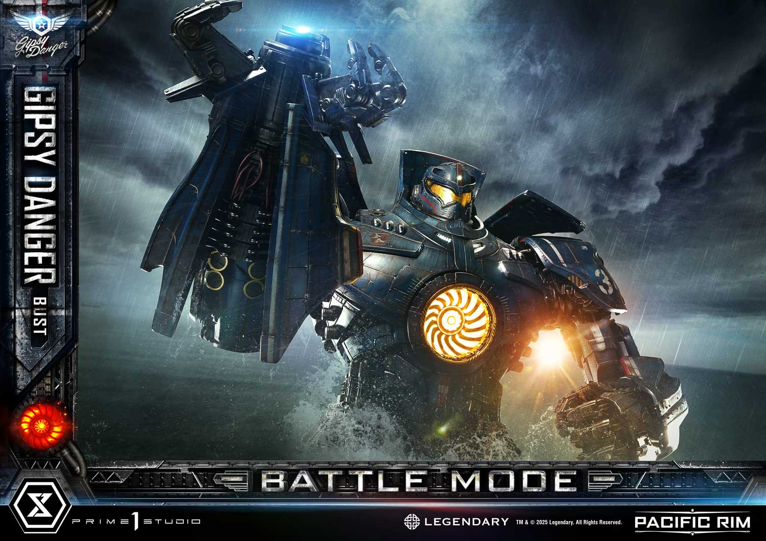 [สั่งจอง]Prime 1 Studio LSPACRIM-02 : Gipsy Danger Battle Mode (Pacific Rim)