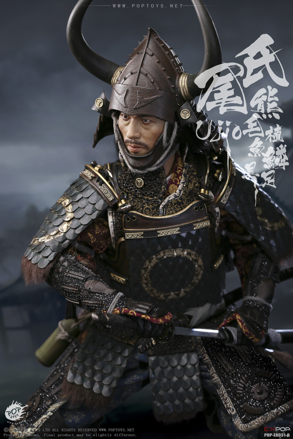 [สั่งจอง]POPTOYS EX031 1/6 : Brave Samurai - UJIO