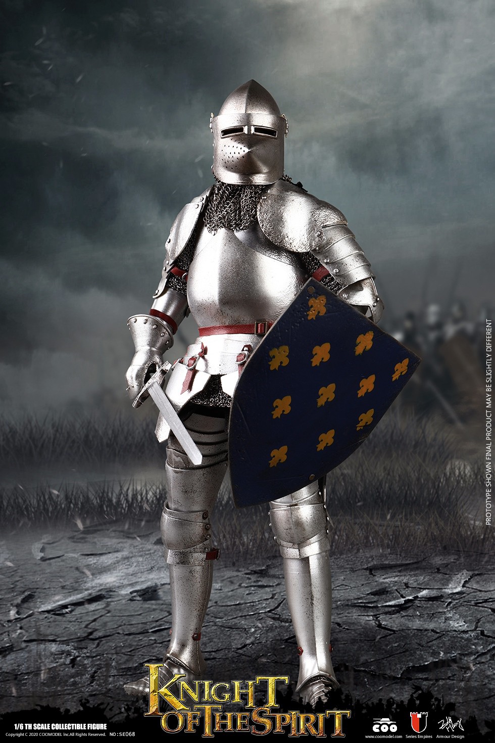 [สั่งจอง] COOMODEL NO.SE068 1/6 SERIES OF EMPIRES - KNIGHT OF THE SPIRIT
