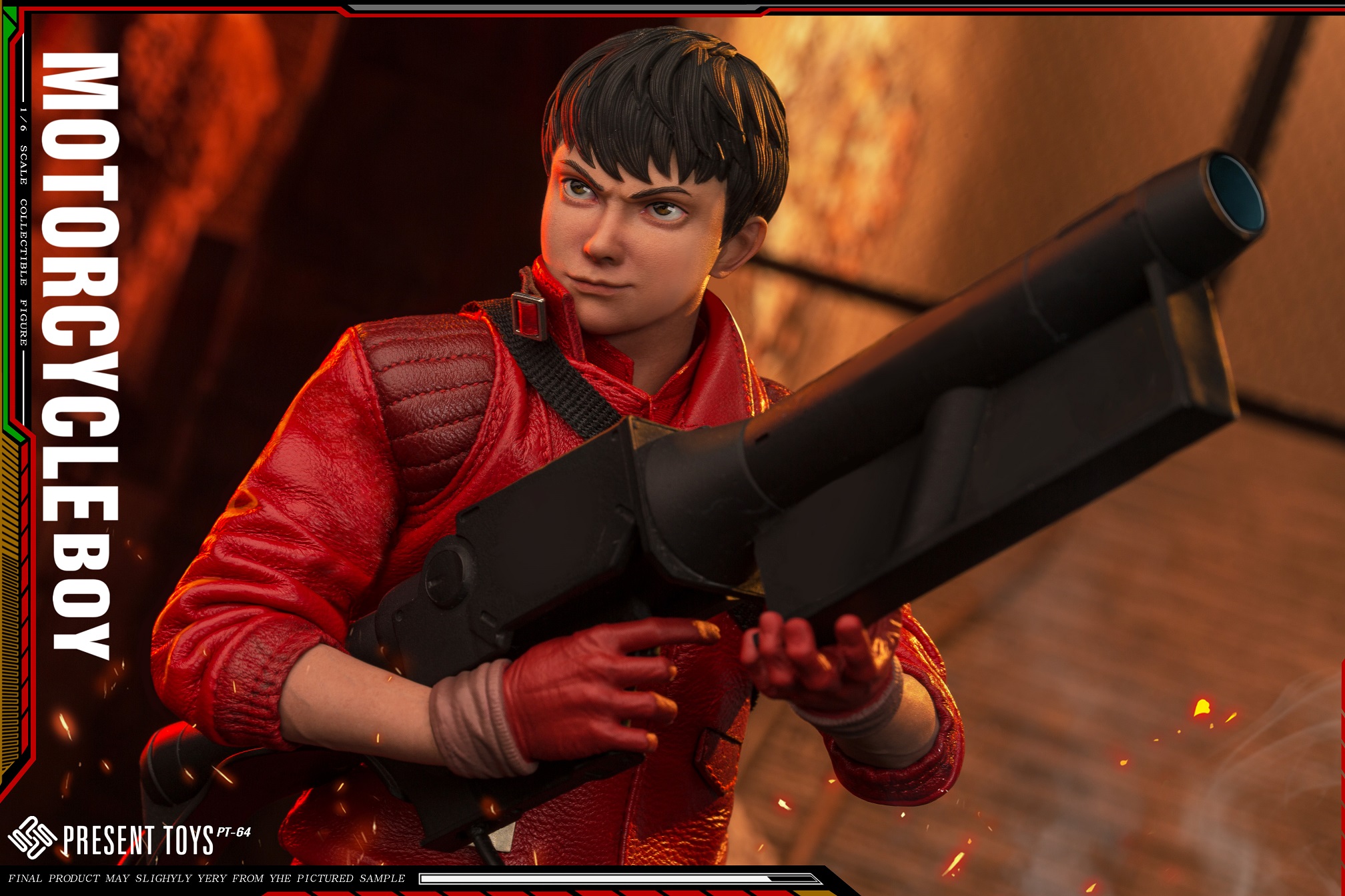 [สั่งจอง] PRESENT TOYS PT-sp64 1/6 : Motorcycle Boy