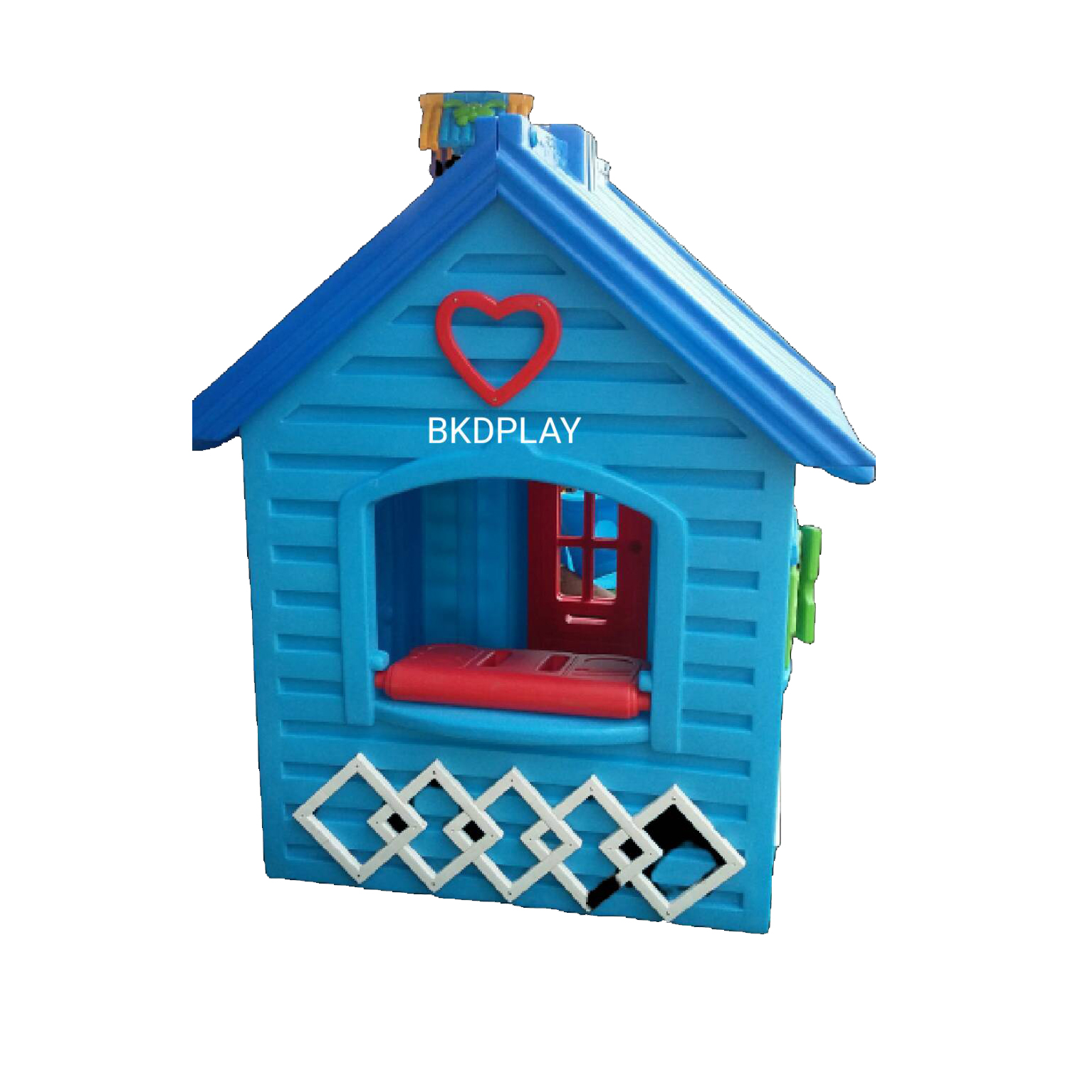 บ้านสีฟ้า ,บ้านของเล่น,บ้านเด็ก , บ้านพลาสติก ของเล่นเด็ก, ,พร้อมส่ง ราคาโรงงาน