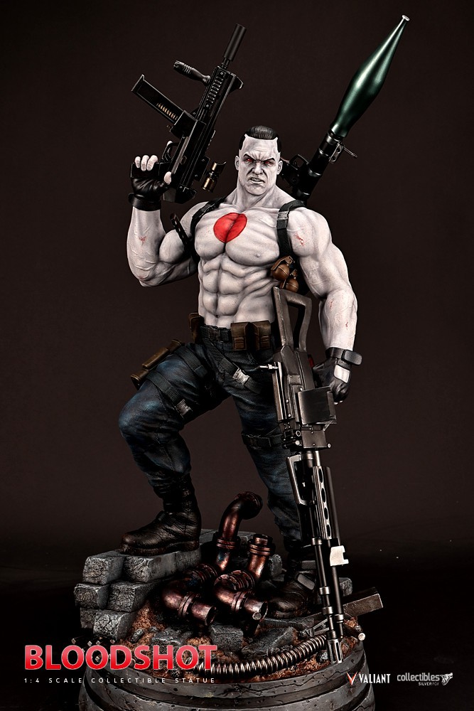 [สั่งจอง]Silver Fox 1/4 Valiant Legendary Scale Statue - Bloodshot