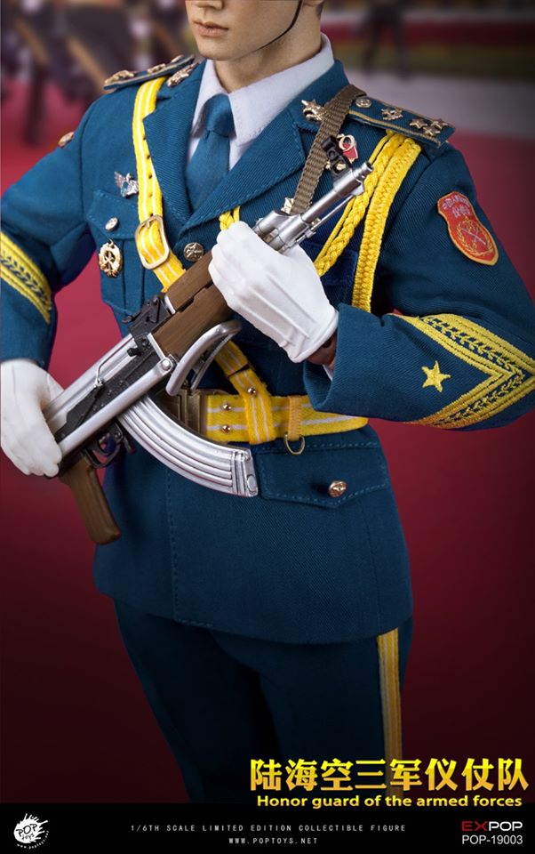 [สั่งจอง]ทหารกองเกียรติยศ 3 เหล่าทัพ แห่งกองทัพปลดปล่อยประชาชนจีน