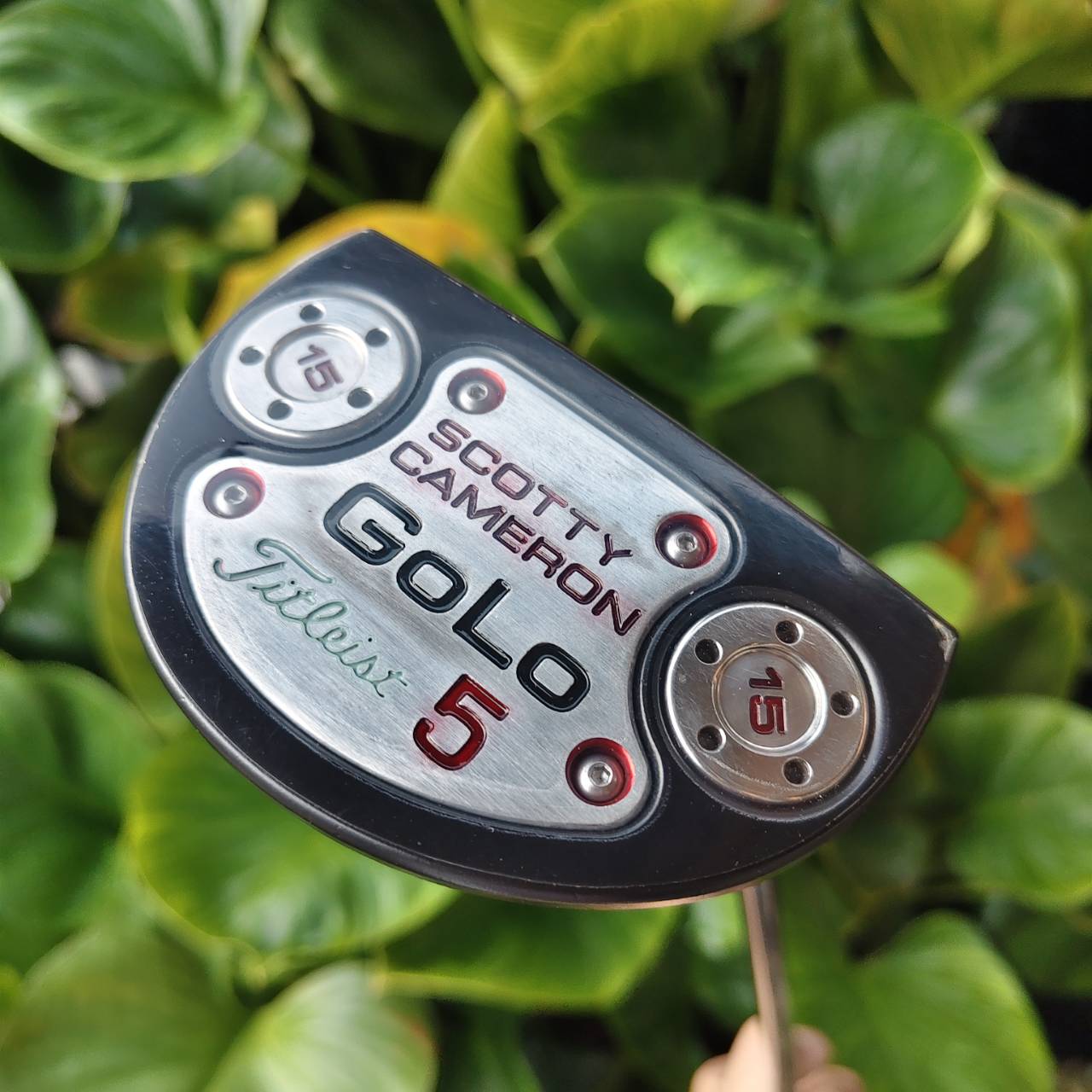 Putter Scotty Cameron GOLO 5 BLACK ติดฟิล์มกันลอยอย่างดี! พัตเตอร์ Mid-Mallet ระดับพรีเมี่ยม