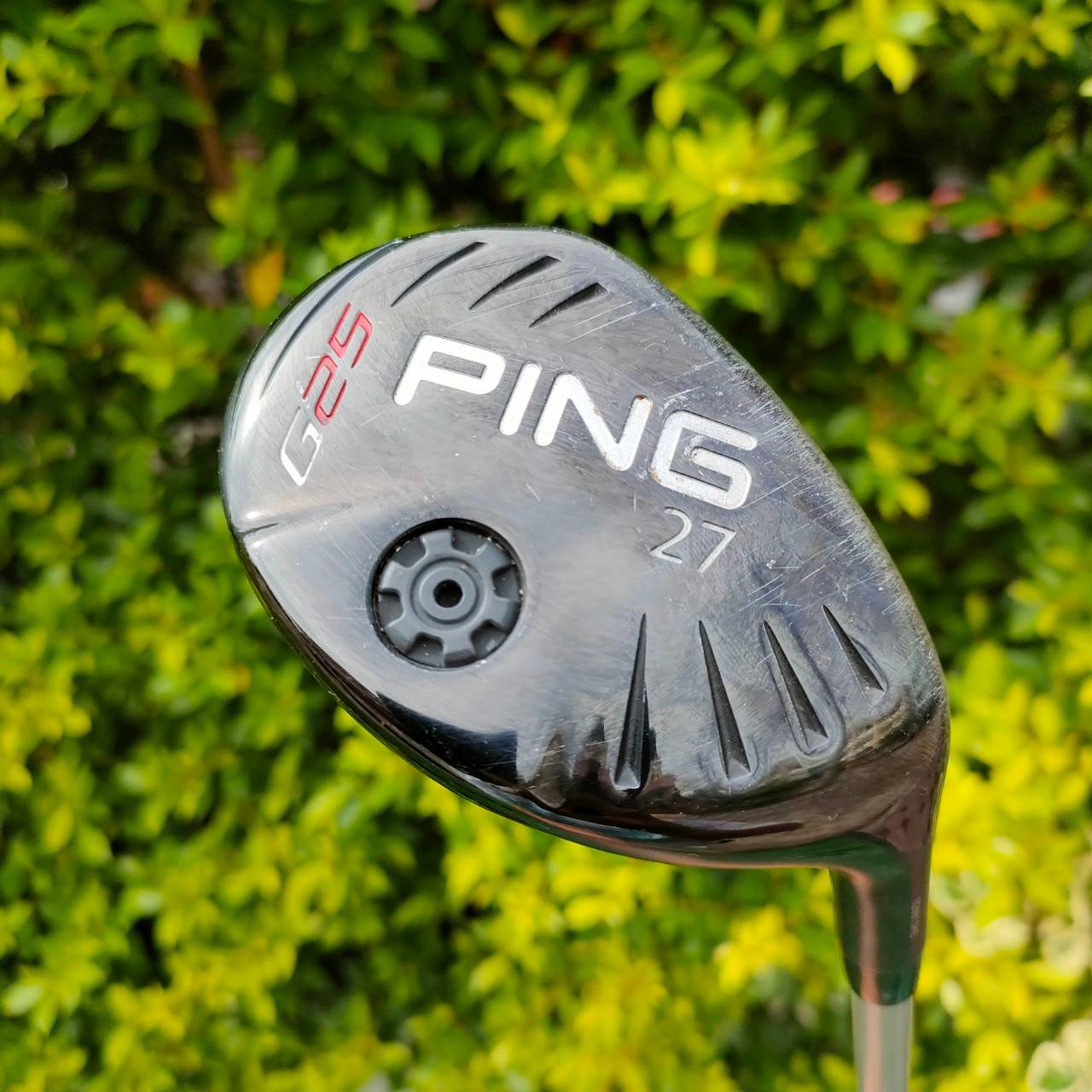 HYBRID PING G25 องศา 27 ก้าน PING TFC360 FLEX S สภาพเดิมๆ กริพดี เดิมทุกอย่าง องศา 27 ตีแทนเหล็ก 5 - 4 ได้เลย ไม้กอล์ฟมือสอง ของแท้ BY NakaraLuxurious