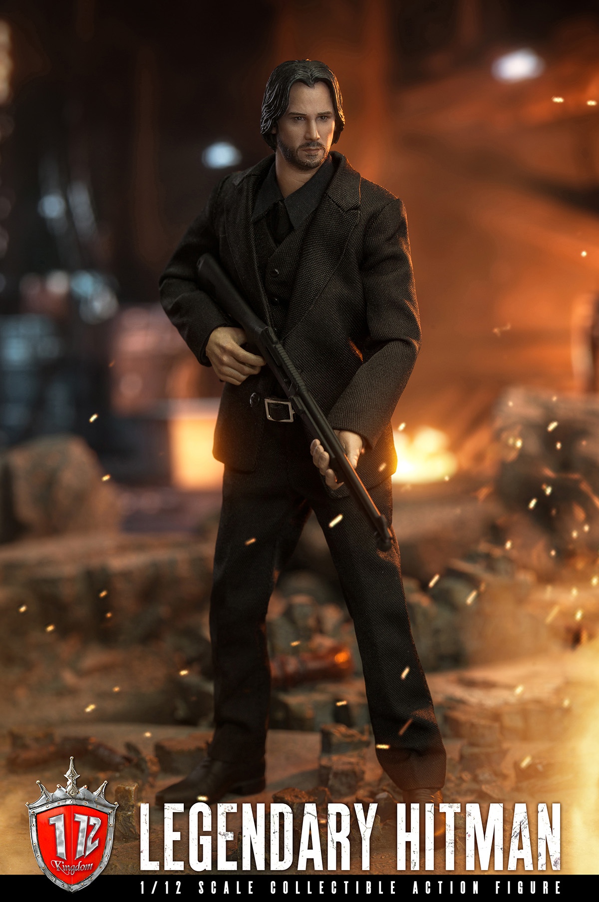 [พร้อมส่ง] Kingdom KD-9001 1/12 : Legendary Hitman