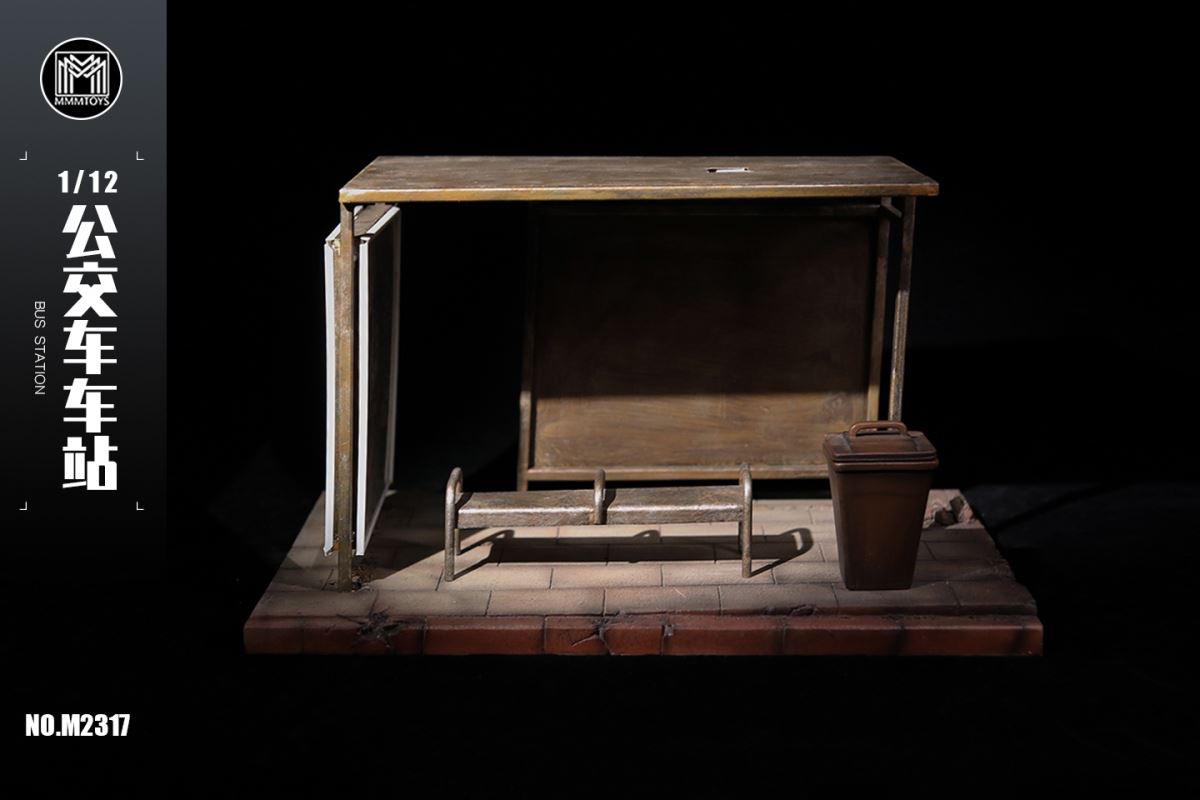 [สั่งจอง]mmmtoys M2317 1/12 : Bus Station
