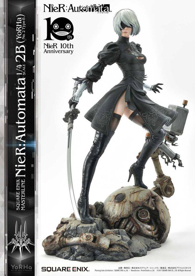 [สั่งจอง]Prime 1 Studio x Square Enix 1/4 scale SEM-02: NIER AUTOMATA 2B (YORHA NO. 2 TYPE B2)