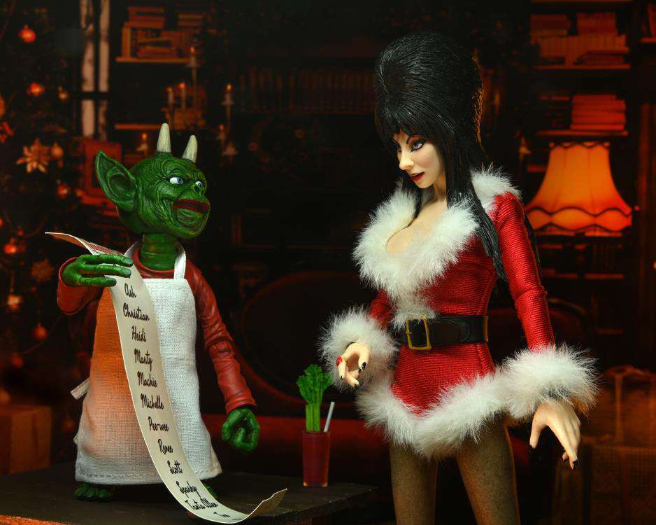 [สั่งจอง]NECA : Very Scary Xmas Elvira Clothed Figure 8"