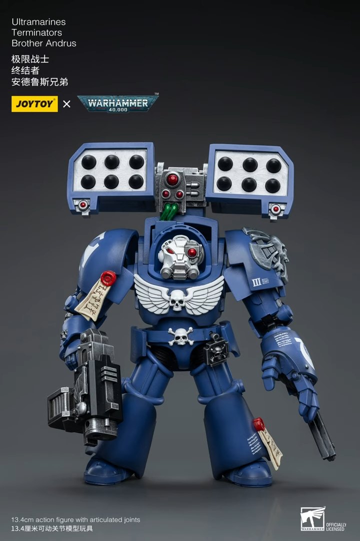[สั่งจอง]JOYTOY WarHammer 40K 1/18 : Ultramarines Terminators
