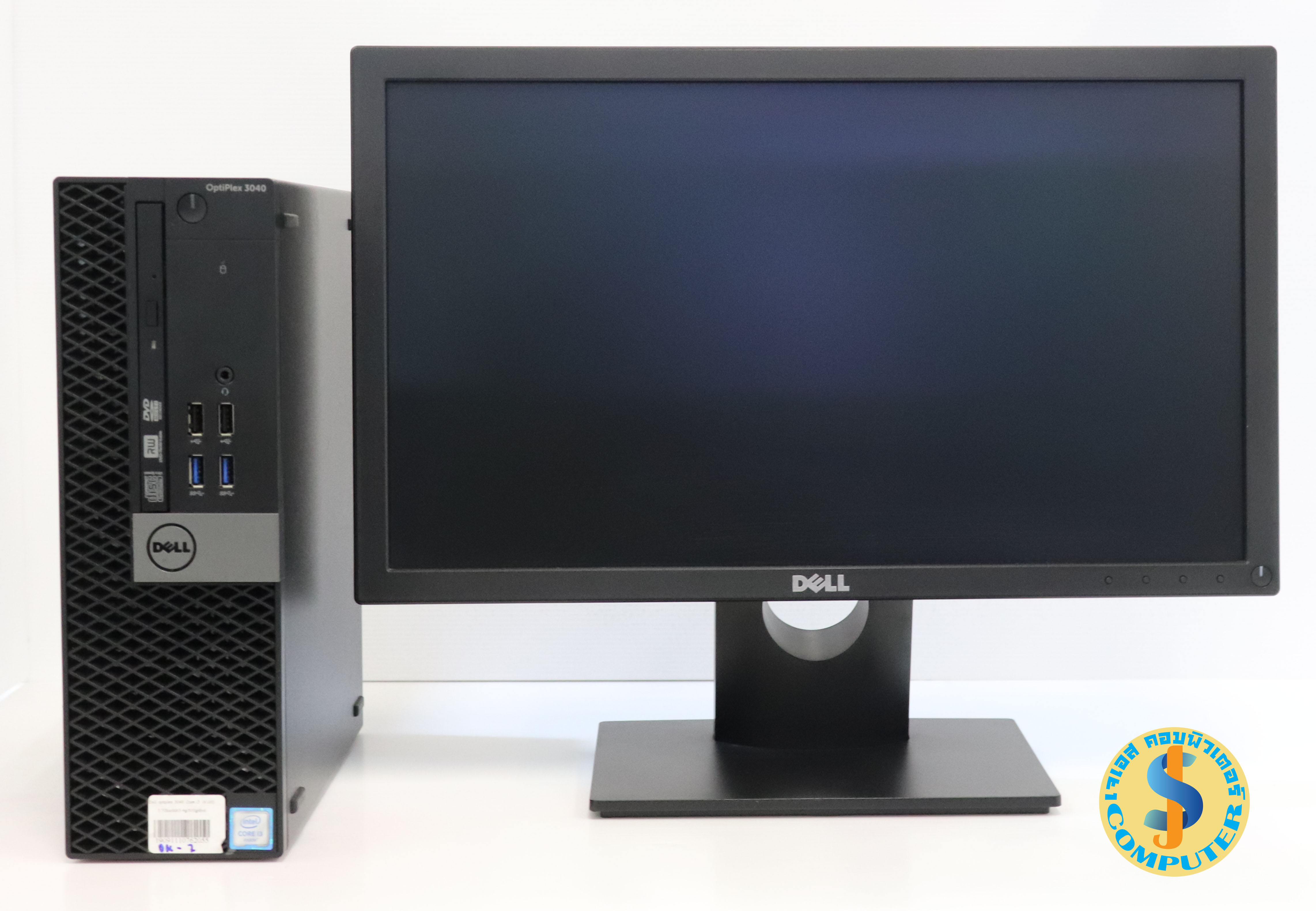 Dell Optiplex 3040 พร้อมจอ Dell 19 นิ้ว