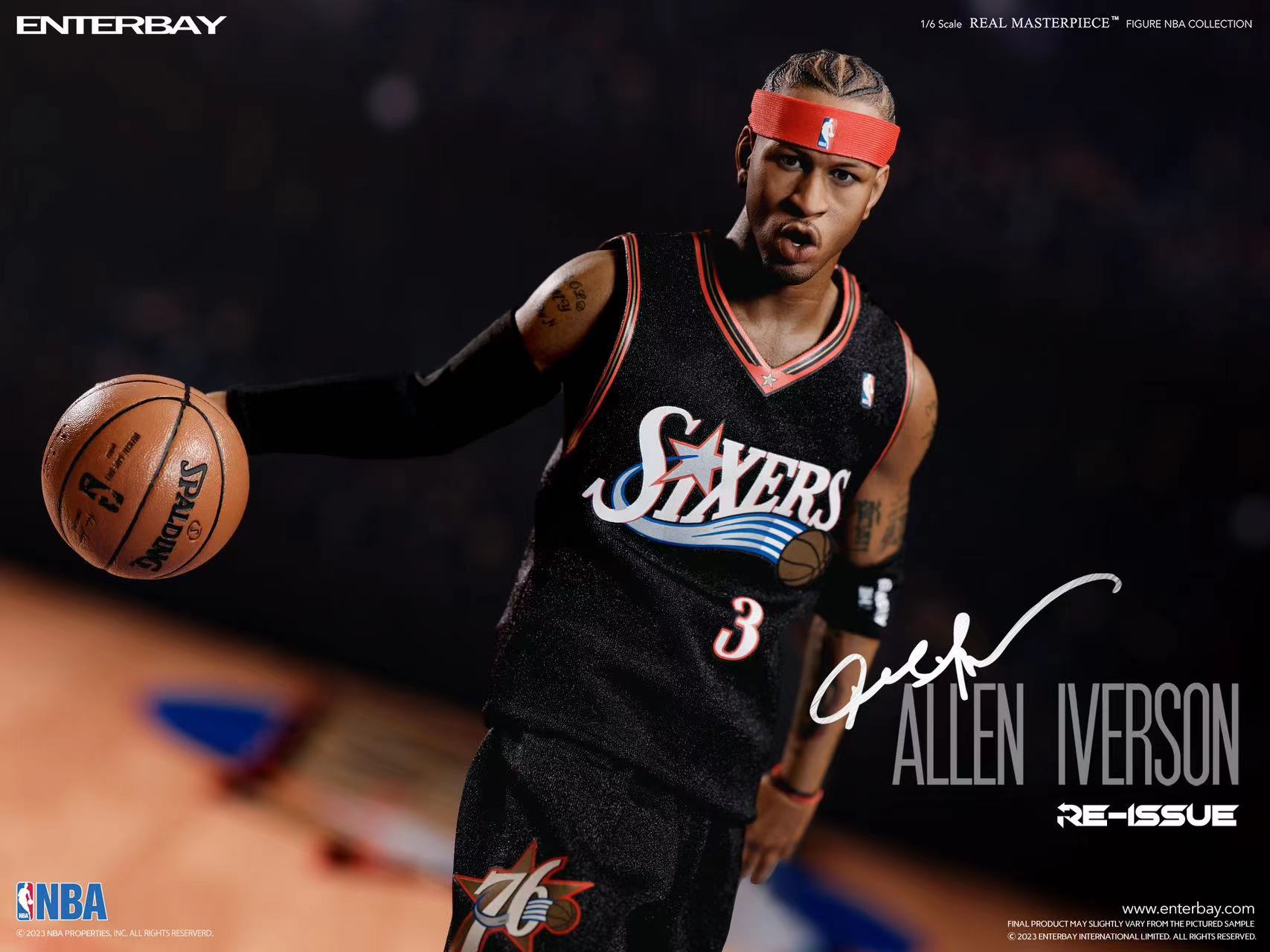 [สั่งจอง] ENTERBAY RM-1060 1/6 : ALLEN IVERSON (Limited Retro Edition)