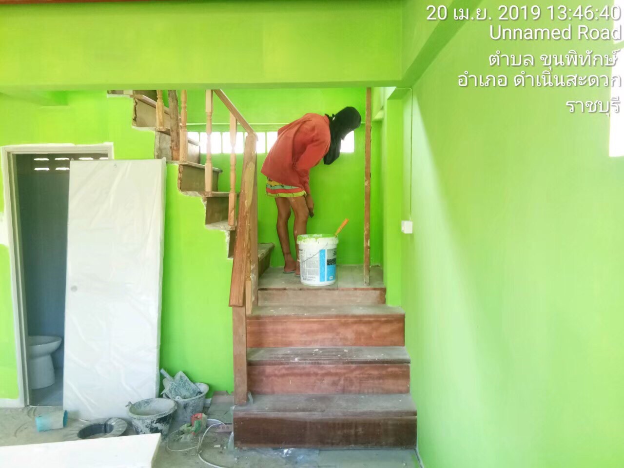 งานสร้าง ห้องพักครู รร.ดอนฟักทอง