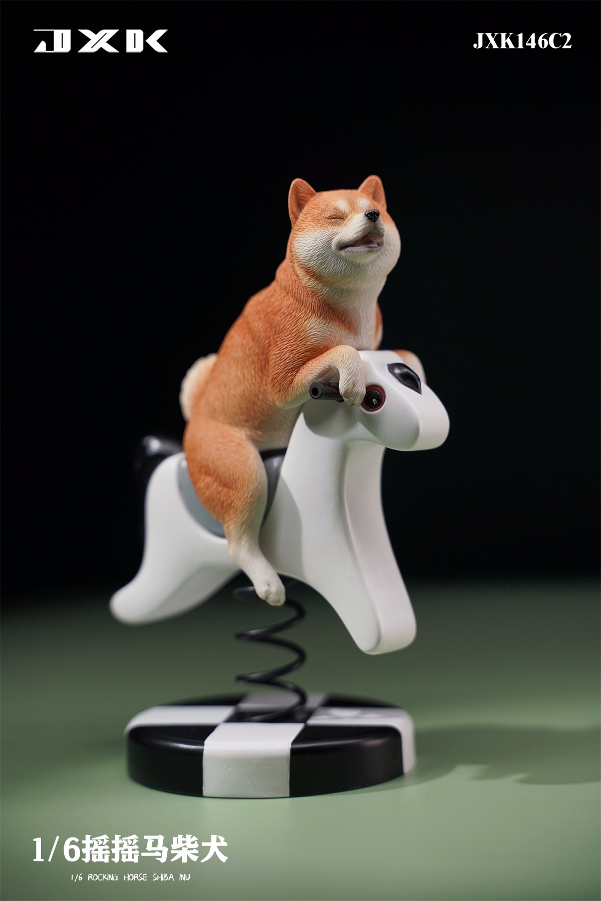 [สั่งจอง]JXK 1/6 : Rocking horse Shiba inu