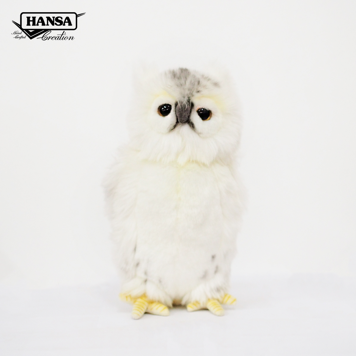 7699 Snowy Owl 25 cm. H - ตุ๊กตานกฮูกหิมะ