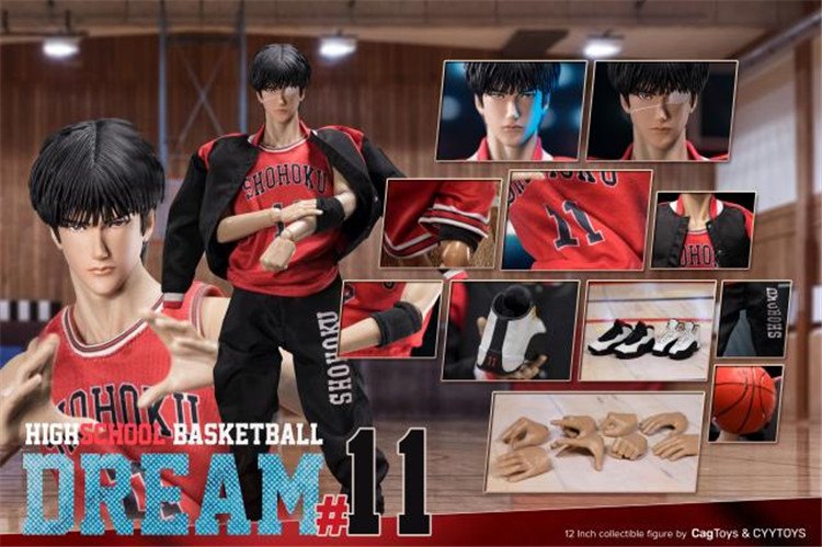 [สั่งจอง]Cagtoys cyytoys Dream11 Rukawa Kaede 1/6 Scale Standard / Deluxe Ver.