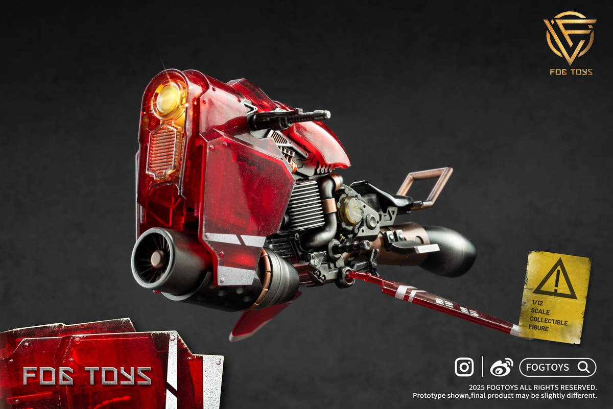 [สั่งจอง]FOGTOYS 1/12 : “Falcon” Translucent .VER