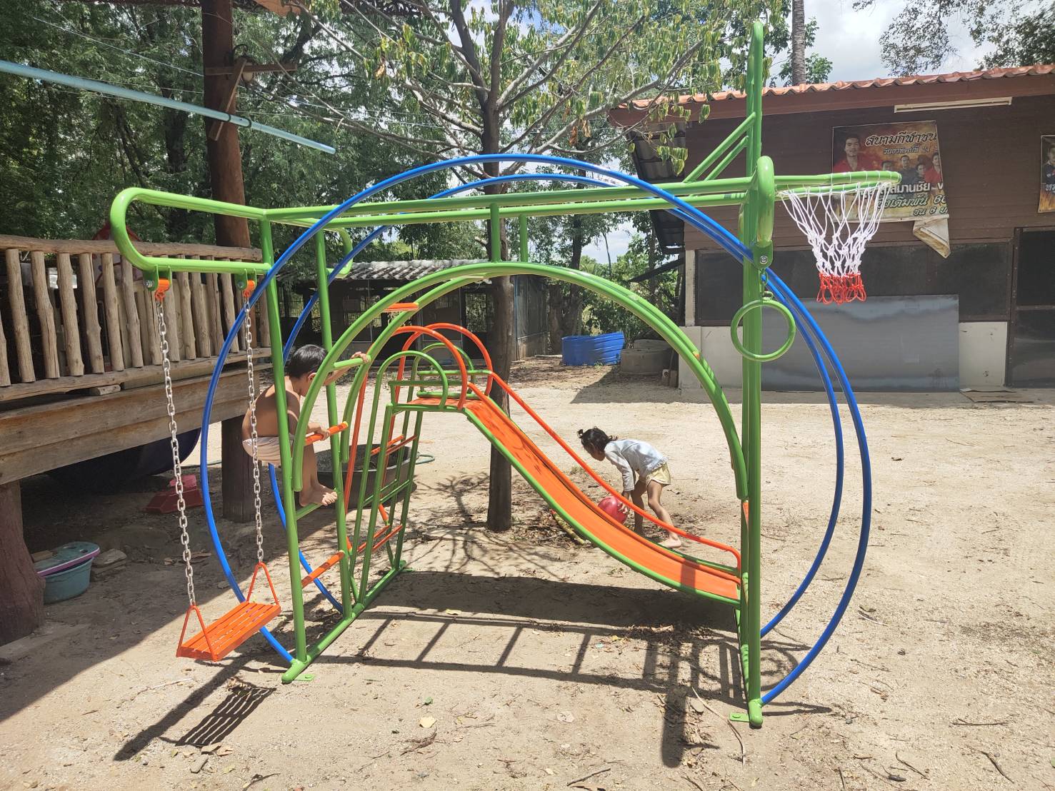 ชุดรวม C เครื่องเล่นสนามกลางแจ้ง เครื่องเล่นสนามเหล็ก,ประกอบด้วยสไลเดอร์ชิงช้าปีนป่ายบาร์โหน OutdoorPlayground,ผลิตเครื่องเล่นสนาม,เครื่องเล่นในสนามเด็กเล่น,เครื่องเล่นงบสพฐ.,ประชารัฐ, ราคาโรงงาน