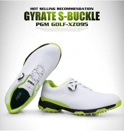 รองเท้ากอล์ฟ PGM XZ095 ขาวเขียว
