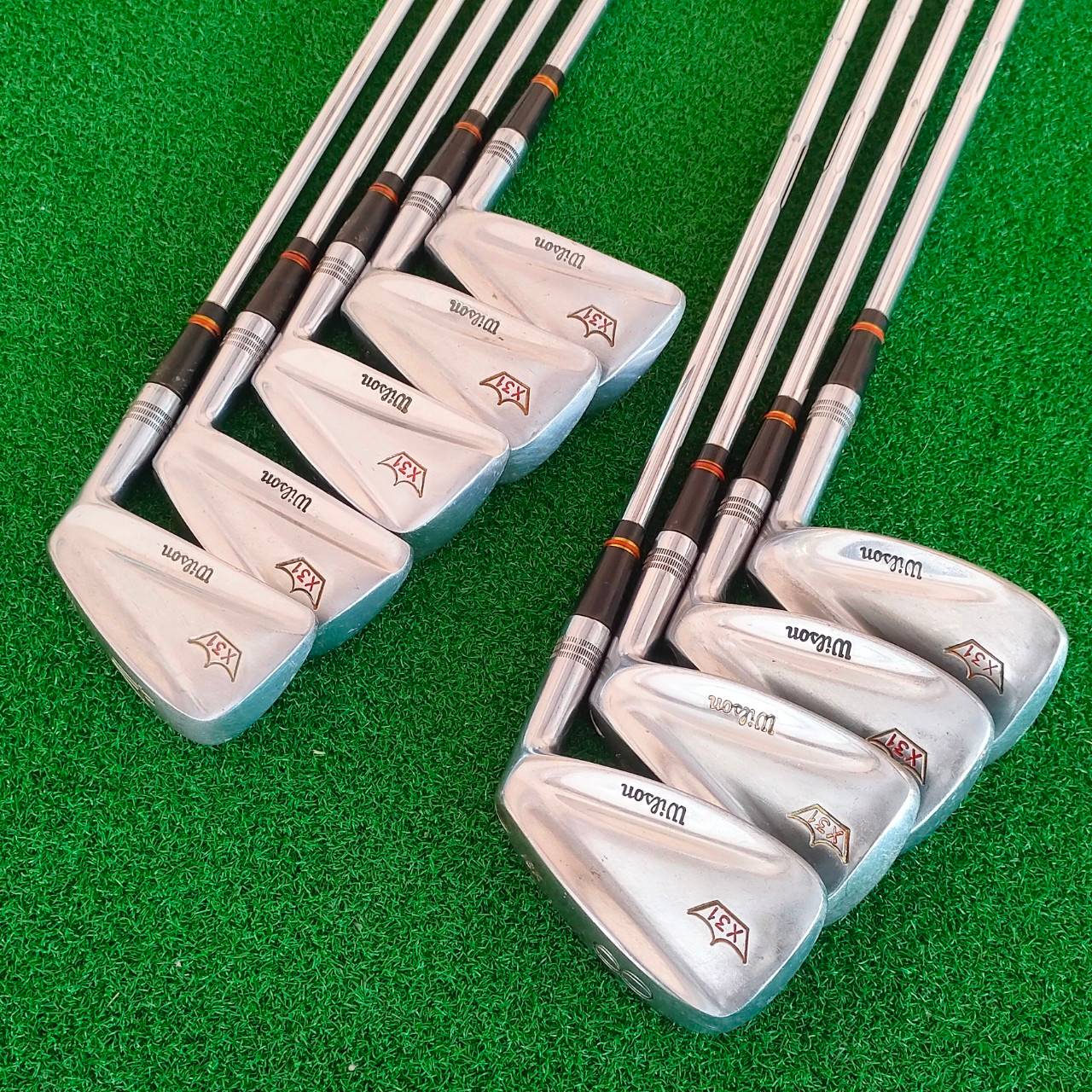 ชุดเหล็ก WILSON X31 มีเหล็ก 4-9 เเละ PW SW ก้าน POWER GROOM MADE IN JAPAN