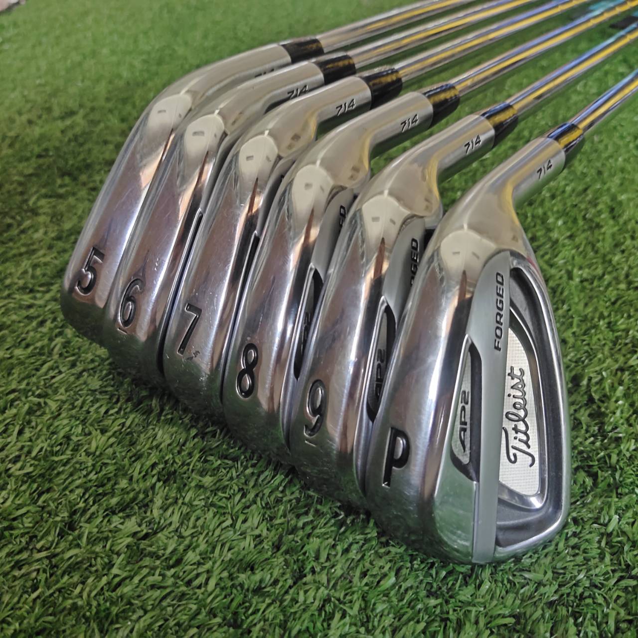 ชุดเหล็ก Titleist AP2 714 FORGED หัวแบบ Cavity Back ผสม Muscle Back สมดุลทั้งการให้อภัยและควบคุม
