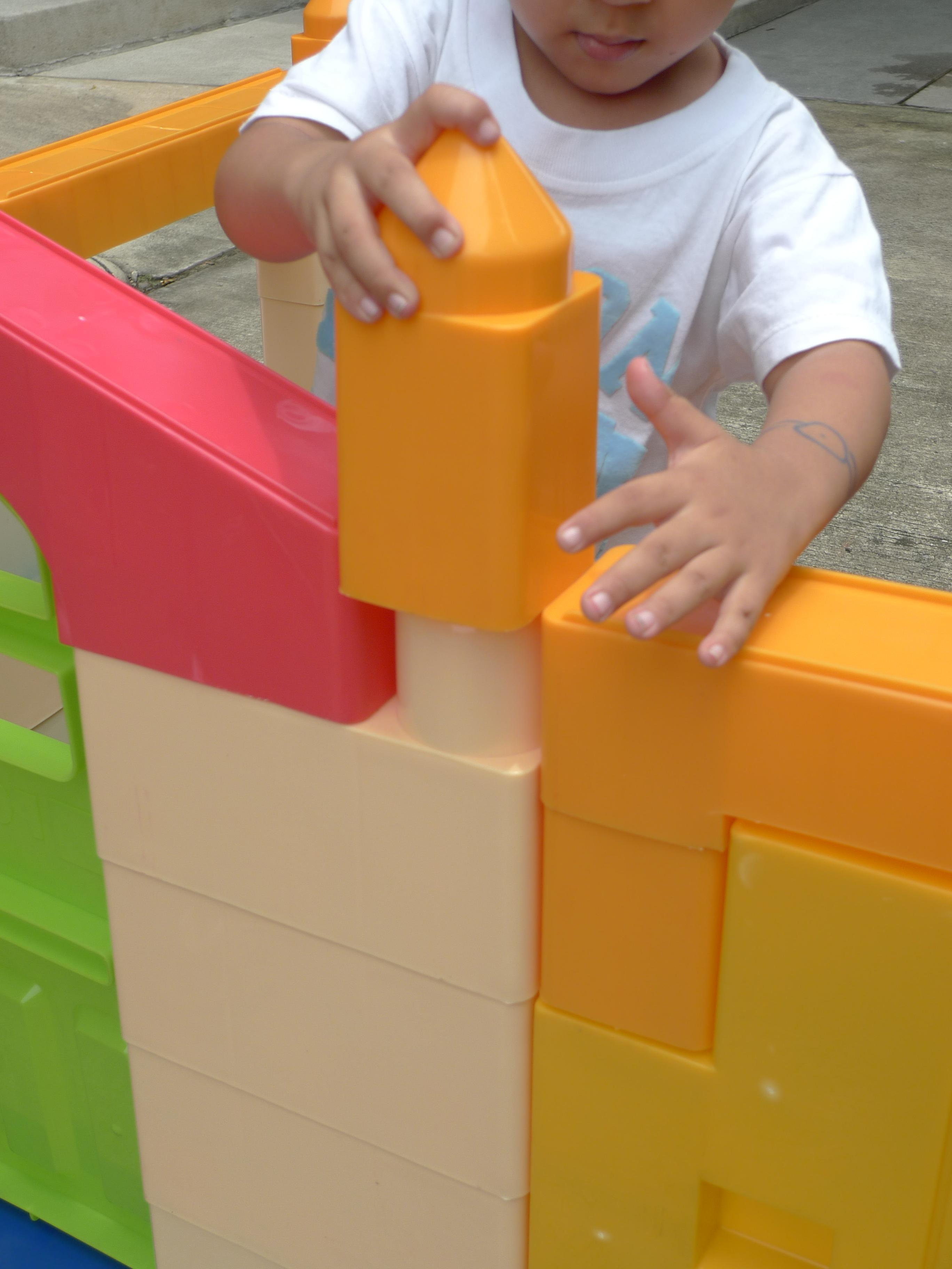 0741 Big Block บล็อกยักษ์ต่อสร้างบ้าน สีพาสเทล ขนาดใหญ่ 75 ชิ้น มีแถมเพิ่มอีก , พลาสติกหนาอย่างดี พร้อมส่ง มีจำกัด ราคาโรงงาน