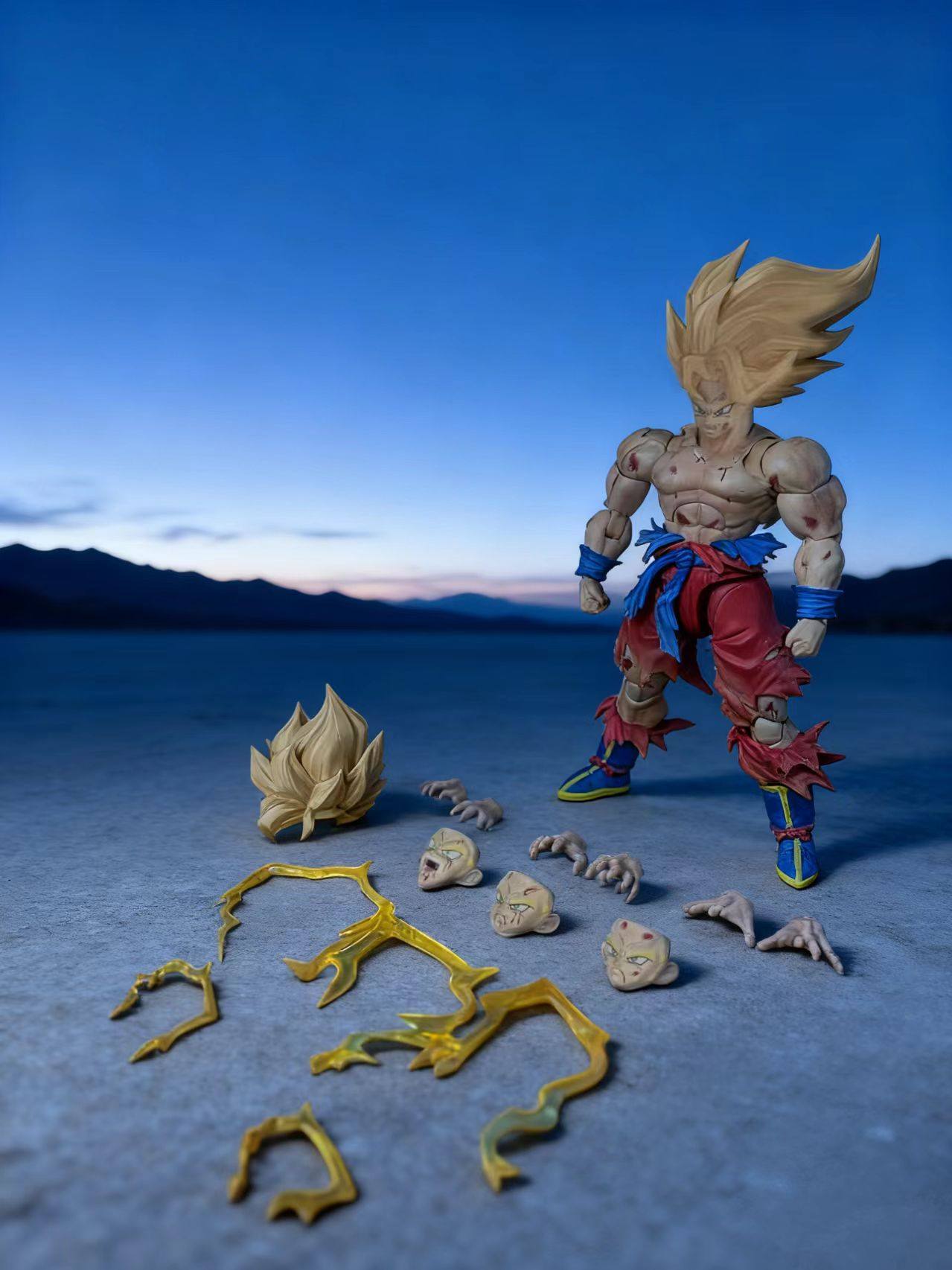 [สั่งจอง] N&T Studio 1/12 : Battle Damaged Goku