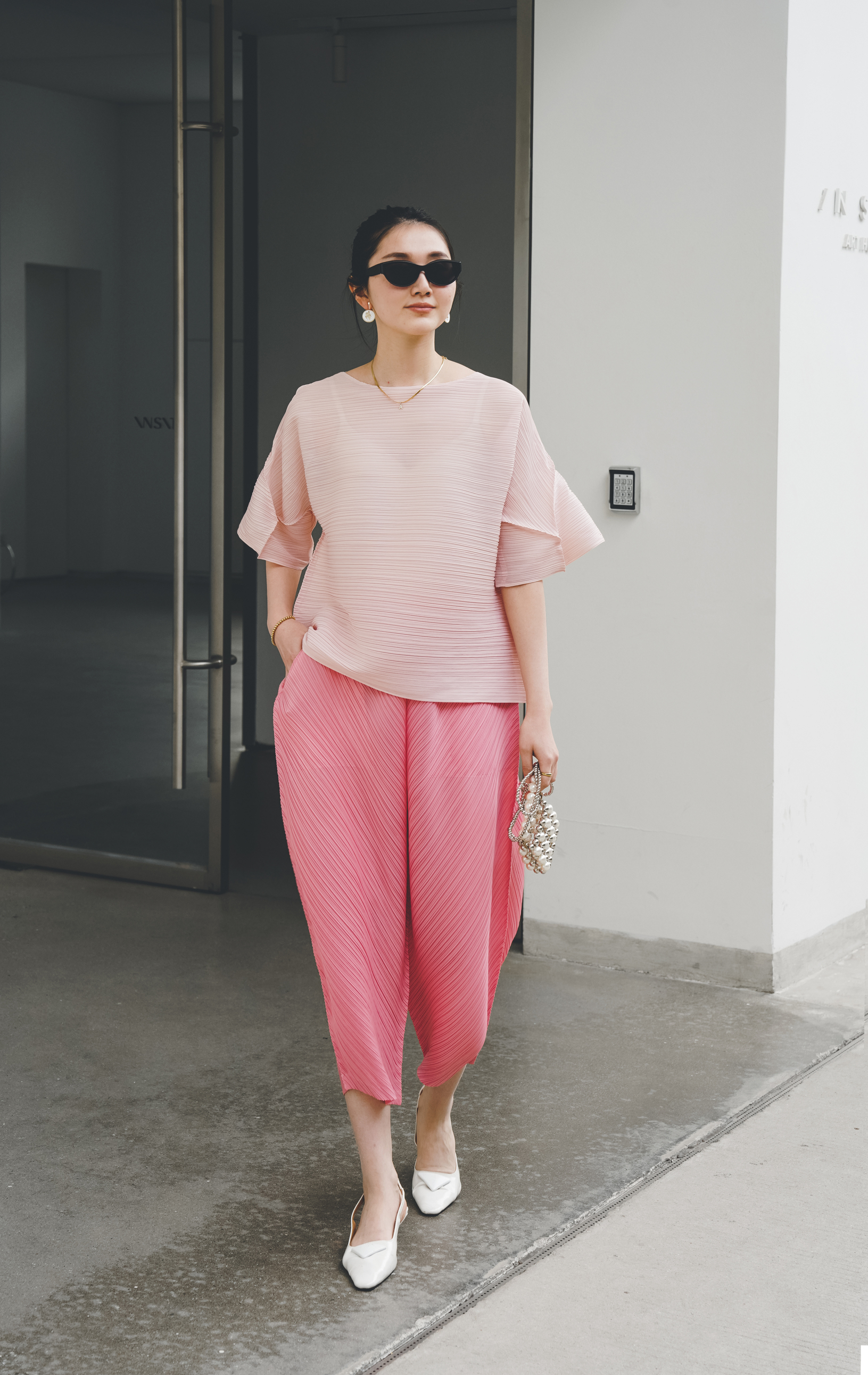 ยาว 32.5นิ้ว!! 2MUAY รุ่น GJO3682 กางเกงผู้หญิง กางเกงพลีทคุณภาพ 12สี FREE SIZE THICKER BOTTOM PLEAT PANTS