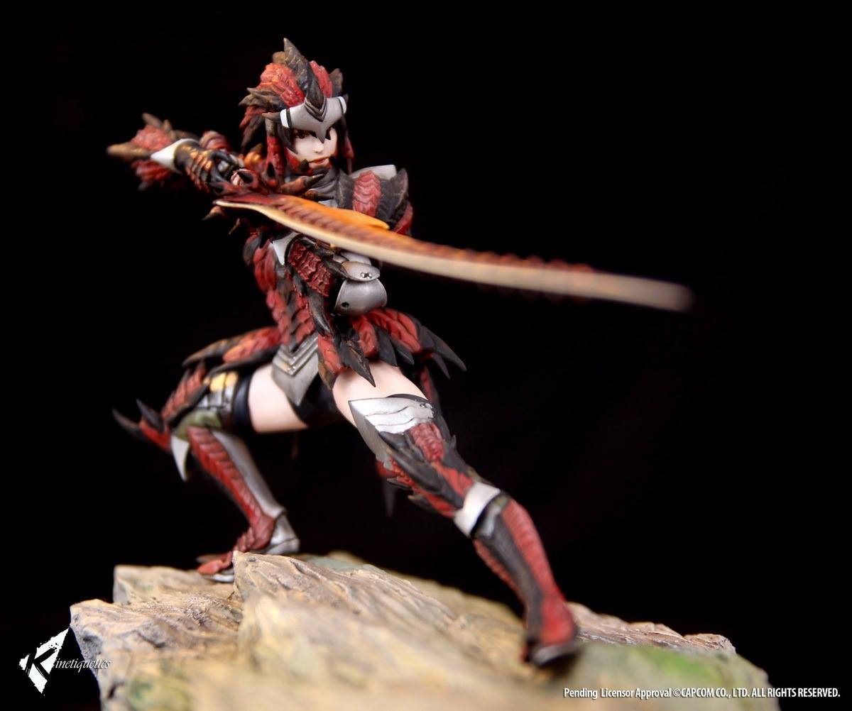 [สั่งจอง]Kinetiquettes 1/10 scale : RATHALOS - THE KING OF THE SKIES