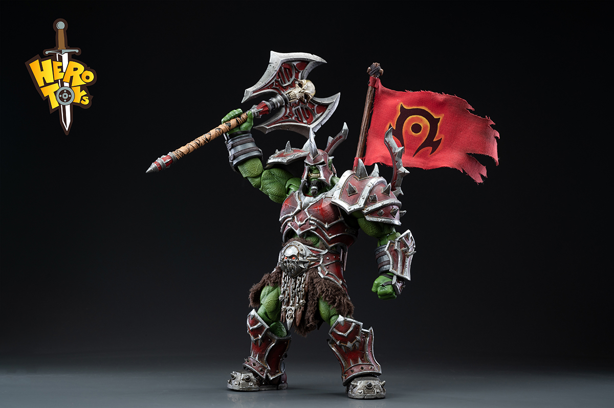 [พร้อมส่ง] Hero toys 7" : Orc Warlord Warrior - Kor'kron