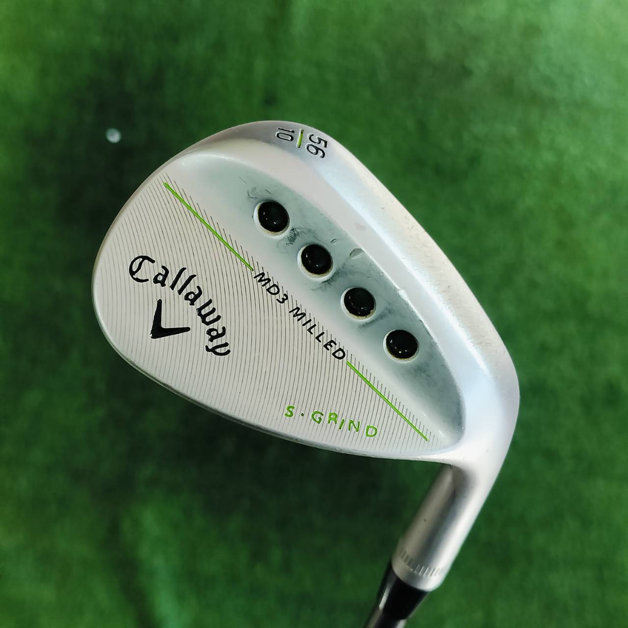 WEDGE Callaway MD3 MILLED S.GRIND องศา 56 BOUNCE 10 ก้าน FUJIKURA MCI FLEX R วัสดุดีมาก นุ่มมากๆ หน้า MIILED สปินโหดที่สุด หยุดแบบถอยๆเลย ไม้กอล์ฟพรีเมี่ยมมือสอง ของแท้ By NakaraLuxurious