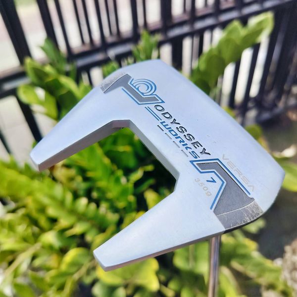 PUTTER ODYSSEY WORKS VERSA 7 ความยาว 34 นิ้ว กริพสภาพสวยเดิม พัตเตอร์รุ่นนี้ ปัจจุบันนิยมสูงสุด บล๊านซ์มาก และหน้าสัมผัสรุ่นนี้เกาะไลน์ที่สุด เส้นเล็งก็แม่นยำ ได้ COVER เดิม ตรงรุ่น ไม้กอล์ฟพรีเมี่ยมมือสองญี่ปุ่น ของแท้ By NakaraLuxurious