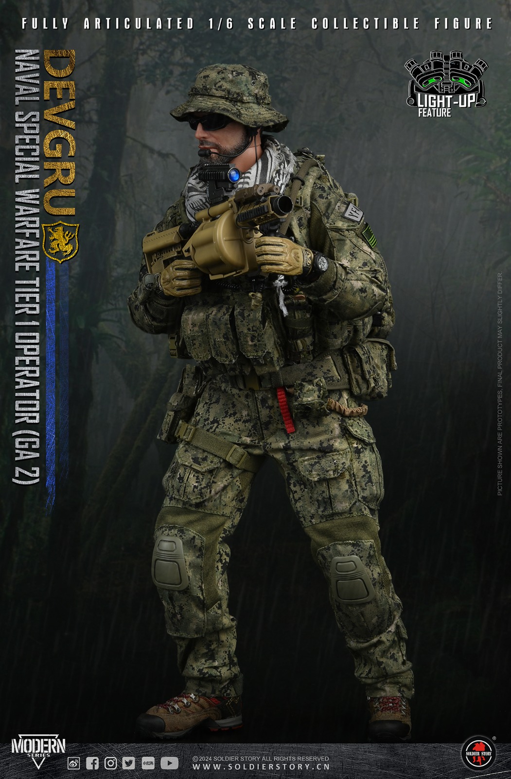 [สั่งจอง]SOLDIER STORY 1/6 : Naval Special Warfare Tier 1