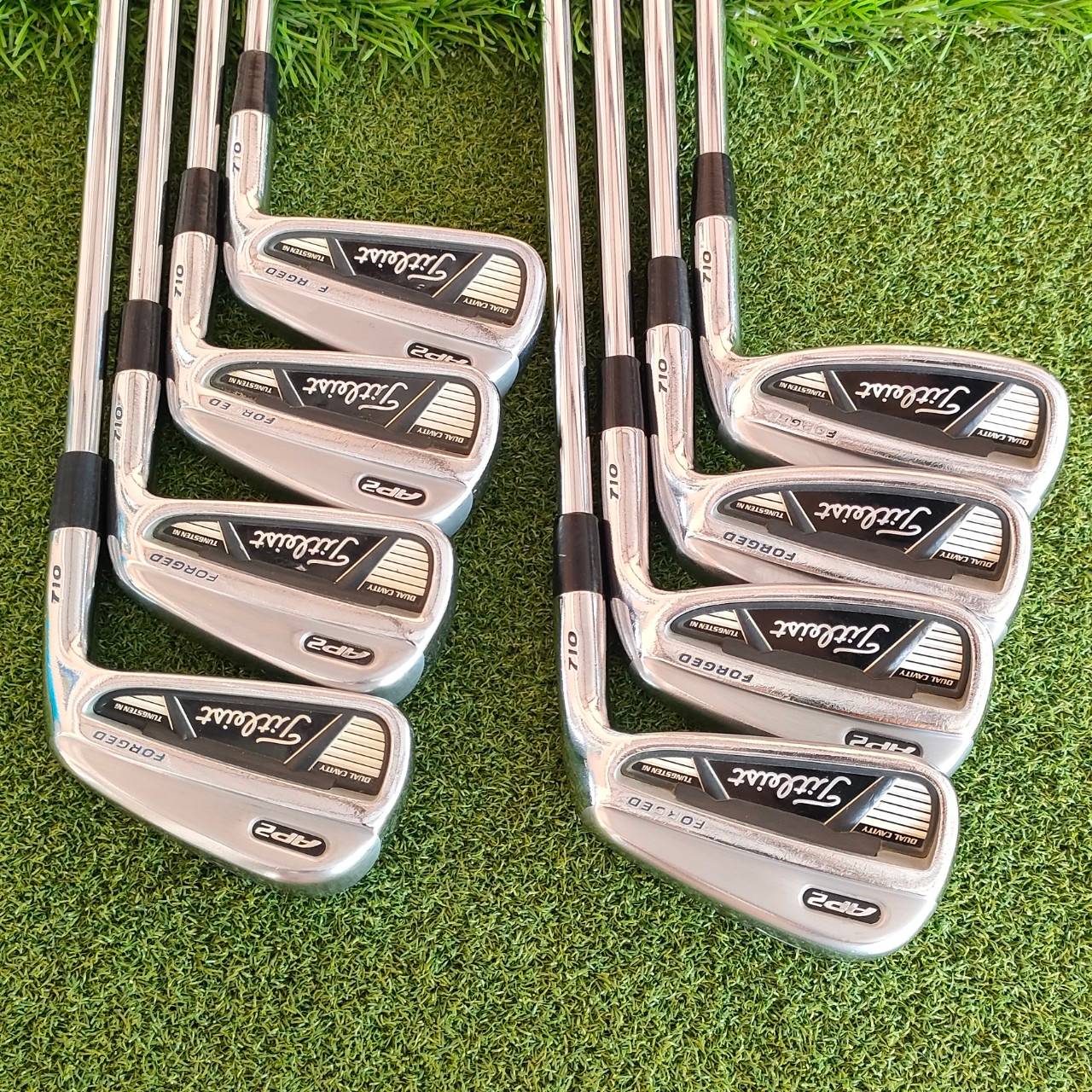 ชุดเหล็ก Titleist AP2 710 FORGED มีเหล็ก 3 - 9 PW ก้าน DYNAMIC GOLD S200 สภาพสวย ตีไม่ยาก นุ่มมากๆ