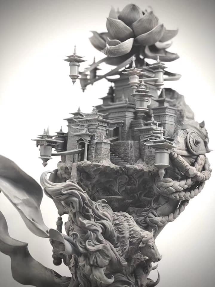 [สั่งจอง] The Winter Tibet [Resin Kit]