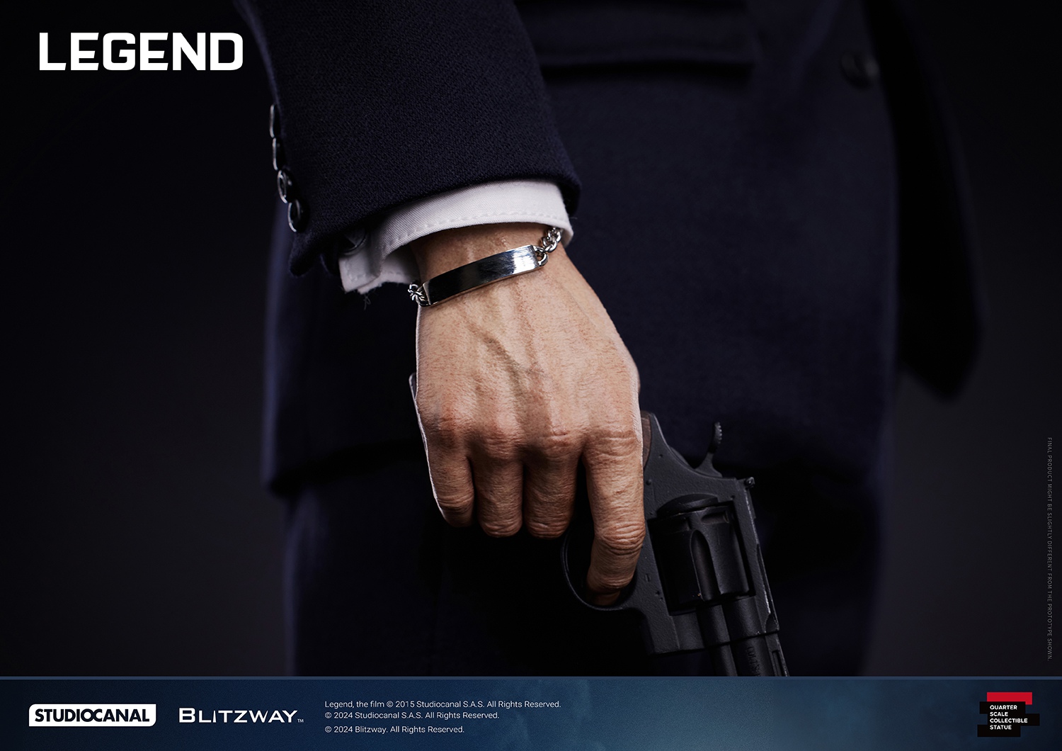 [สั่งจอง]Blitzway BW-SS-22201 statue 1/4 : Reginald “Reggie” Kray (Legend 2015)