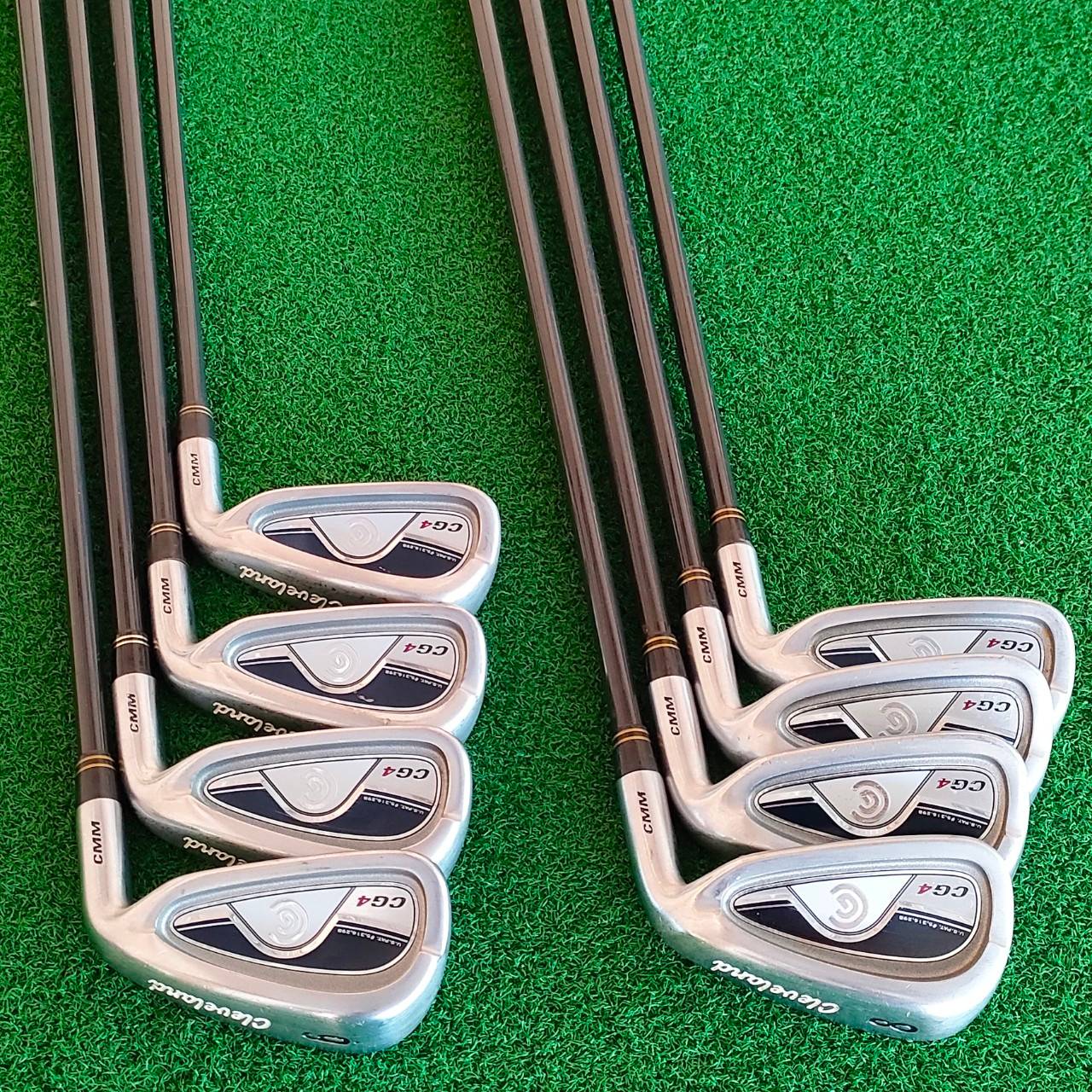 ชุดเหล็ก CLEVELAND CG4 CMM มีเหล็ก 3- 9 เเละ PW ครบชุด ก้าน GRAFALLOY ATTACKLITE FLEX R เหล็กคุณภาพดี เน้นตีง่าย ตีแม่นๆ ตกหยุด