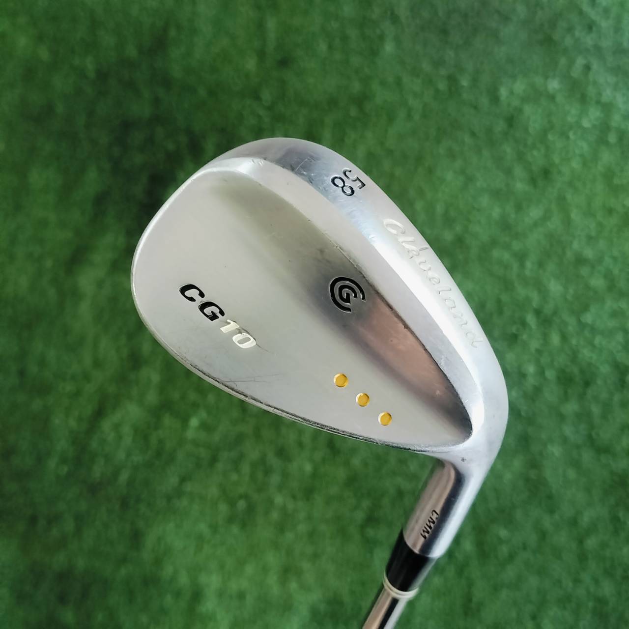 WEDGE CLEVELAND CG10 องศา 58 HIGH BOUNCE 3 จุด BOUNCE แบบนี้เหมาะกับการระเบิดทรายมาก ไม้กอล์ฟพรีเมี่ยมมือสอง ของแท้ By NakaraLuxurious