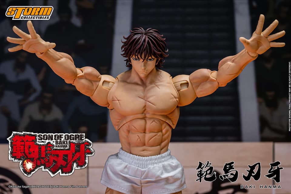 [สั่งจอง]Storm Toys KIBK05 1/12 : SON OF THE OGRE : Baki Hanma