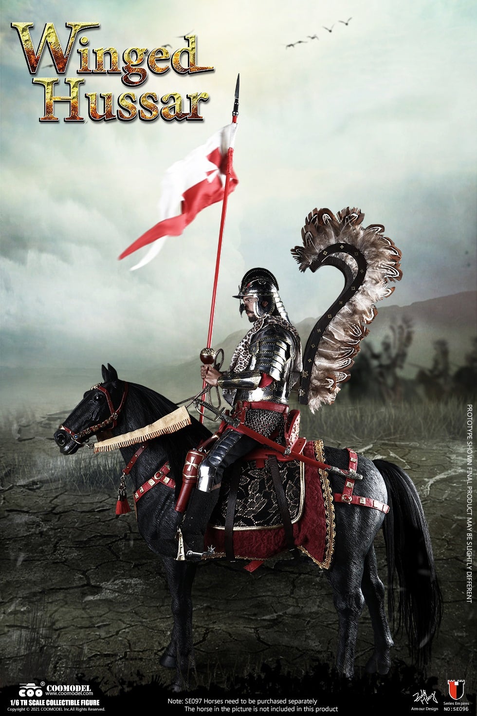 [สั่งจอง]COOMODEL SE096 1/6 SERIES OF EMPIRES - WINGED HUSSAR (MASTERPIECE VERSION)