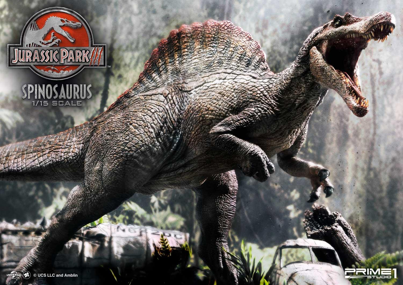 [สั่งจอง] Prime 1 Studio LMCJP-05: Spinosaurus (Jurassic Park 3)
