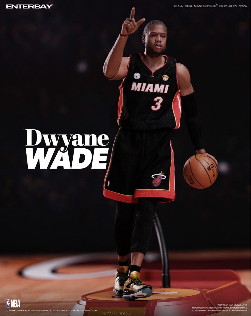 [สั่งจอง] Enterbay RM-1097 1/6 REAL MASTERPIECE NBA COLLECTION: DWYANE WADE