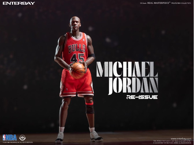 [สั่งจอง]ENTERBAY EB 1/6 RM-1053 : REAL MASTERPIECE NBA COLLECTION: MICHAEL JORDAN I’M BACK #45 RE-ISSUE LIMITED EDITION