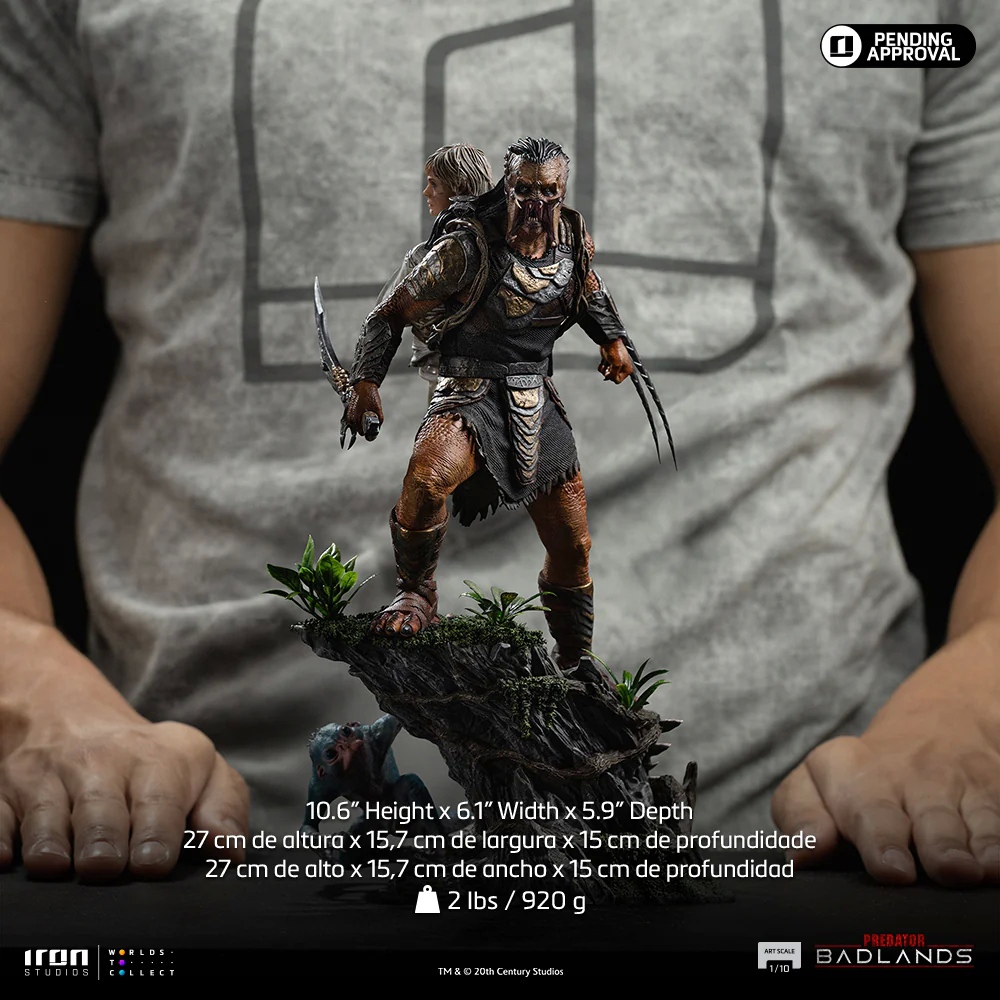 [สั่งจอง]Iron Studio : Predator Dek & Thia Art Scale 1/10 (Predator Badlands)