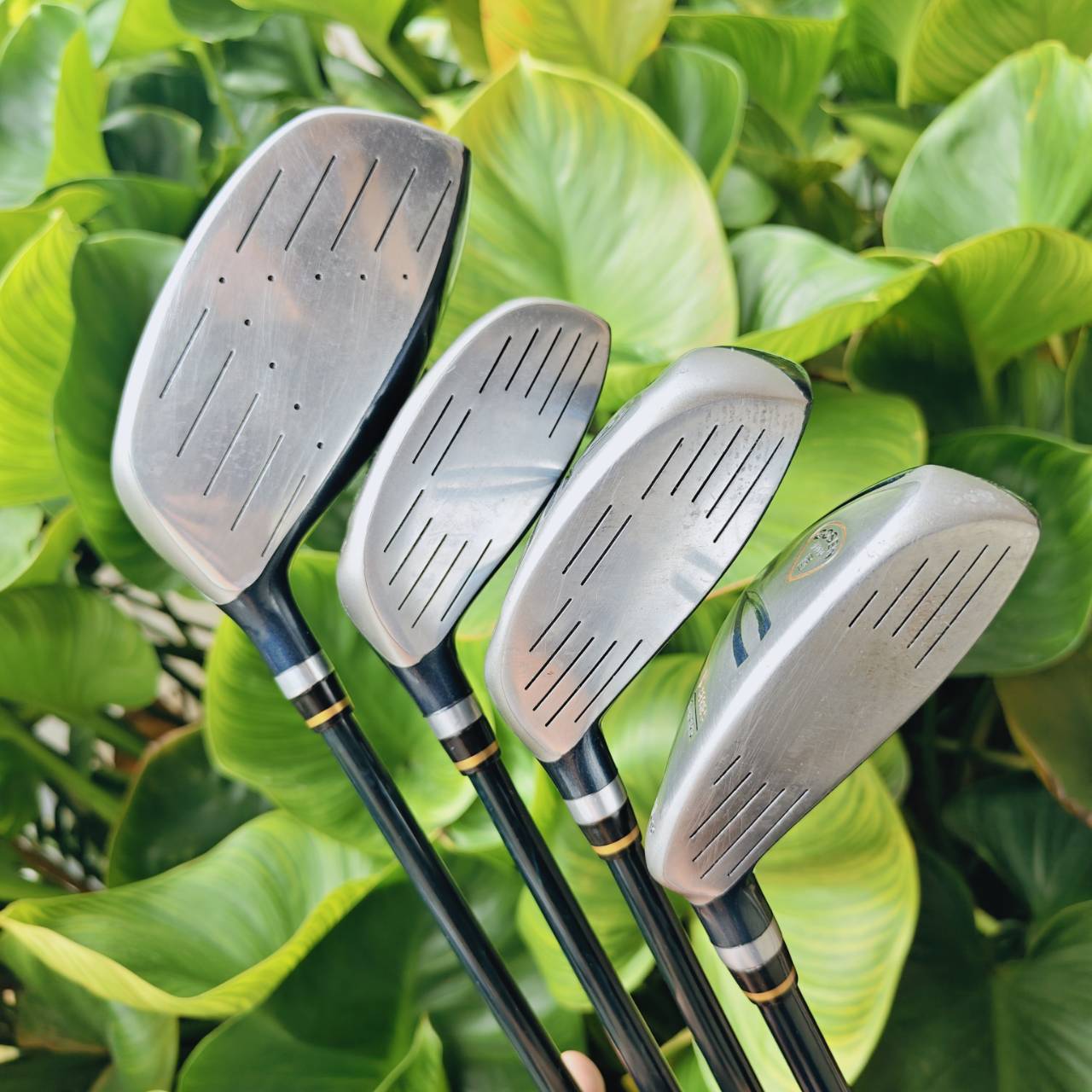 FULLSET GOSEN JAPAN V-SERIES ชุดพรีเมี่ยมญี่ปุ่น สุดคุ้ม! ได้หัวไม้ 4 ชิ้นจุกๆ ถุงกอล์ฟขาตั้ง