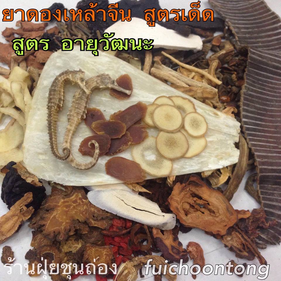 ยาดองเหล้าจีน สูตรอายุวัฒนะ