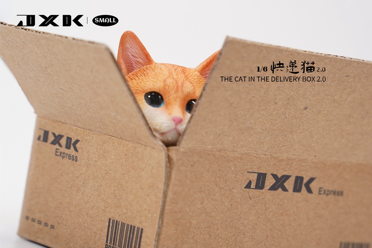 [สั่งจอง] JXK small JS2302 1/6 The Cat In The Delivery Box 2.0