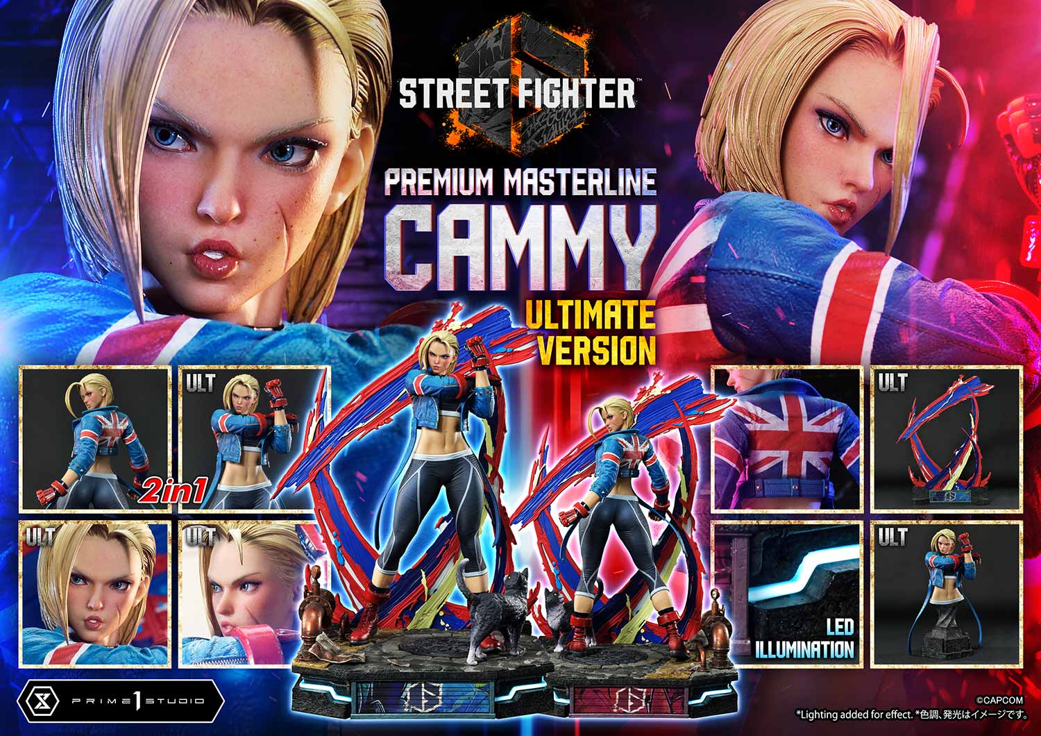 [สั่งจอง] Prime 1 Studio 1/4 Scale : Cammy (Street Fighter 6)
